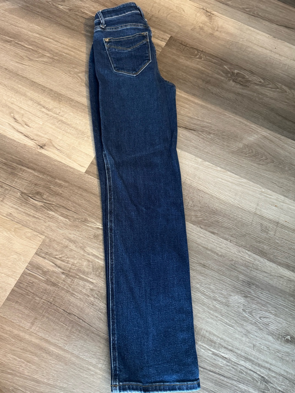 Judy Blue JB88576 Tummy Control Straight Jeans 1/25 Raw Hem